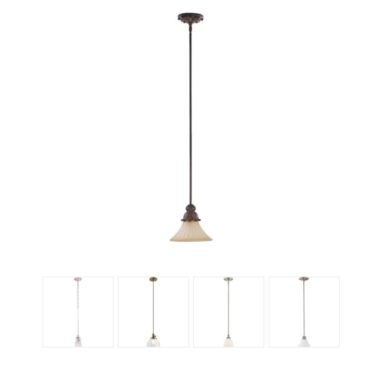 Quorum Madeleine Corsican Gold Mini Pendant