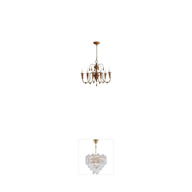 Quorum Salento French Umber 6-Light Chandelier