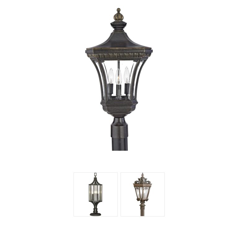 Quoizel Devon Imperial Bronze Aluminum Post Light