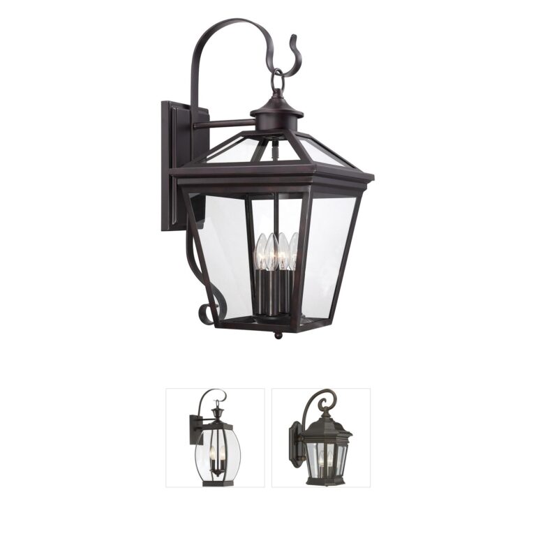 Savoy House Ellijay English Bronze Outdoor Wall Lantern