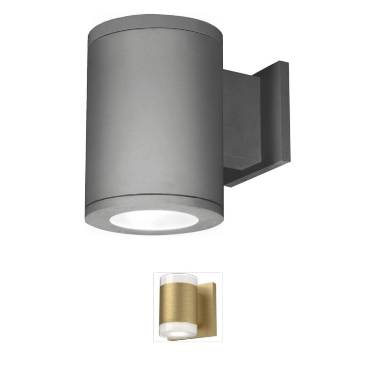 WAC Lighting Tube Arch Graphite Die-Cast Aluminum LED Wall Sconce