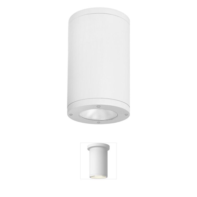 WAC Lighting Tube Arch 8-Inch Die-cast Aluminum Outdoor LED Flush Mount