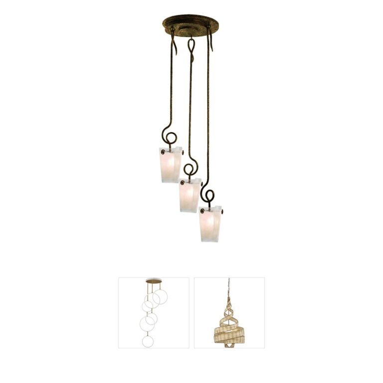 Kalco Lighting Tribecca Hand-Forged Wrought Iron Pendant