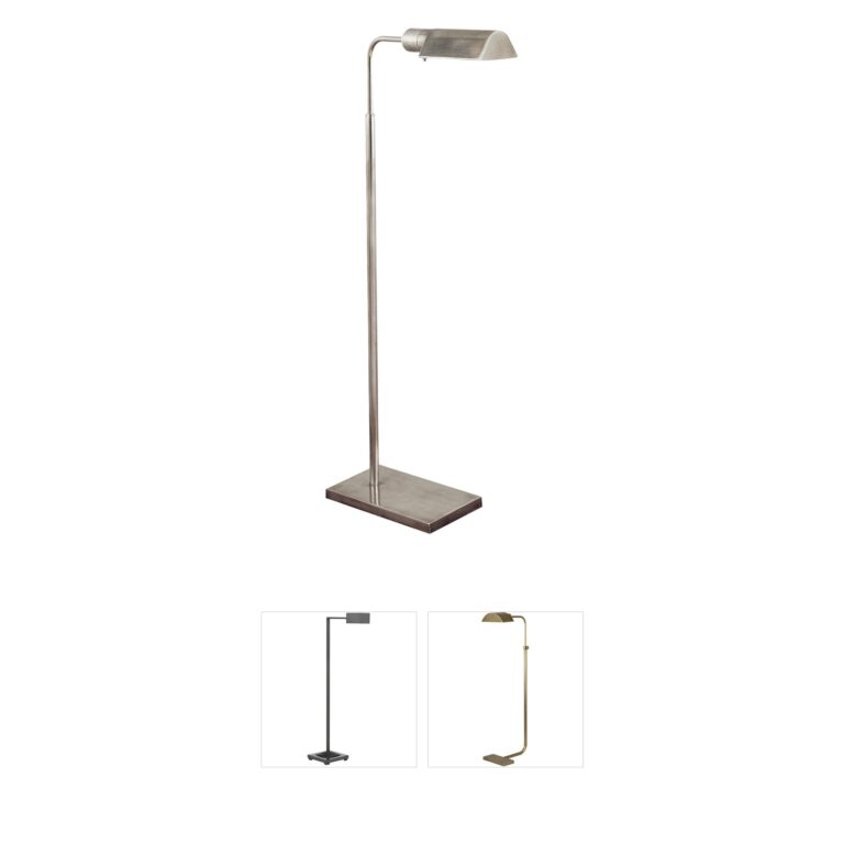 Visual Comfort Signature Collection Studio Adjustable Antique Nickel Floor Lamp