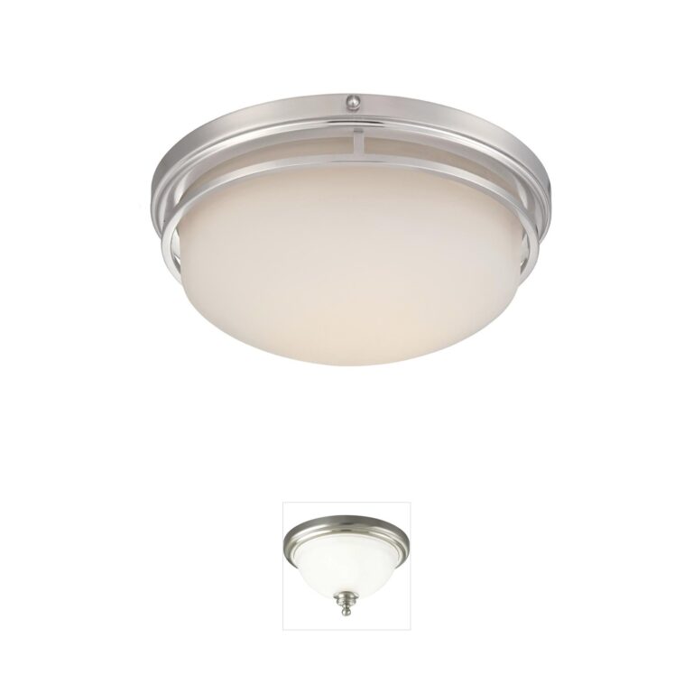 Designers Fountain Ramsey 13" LED Flush Mount in Oil Rubbed Bronze