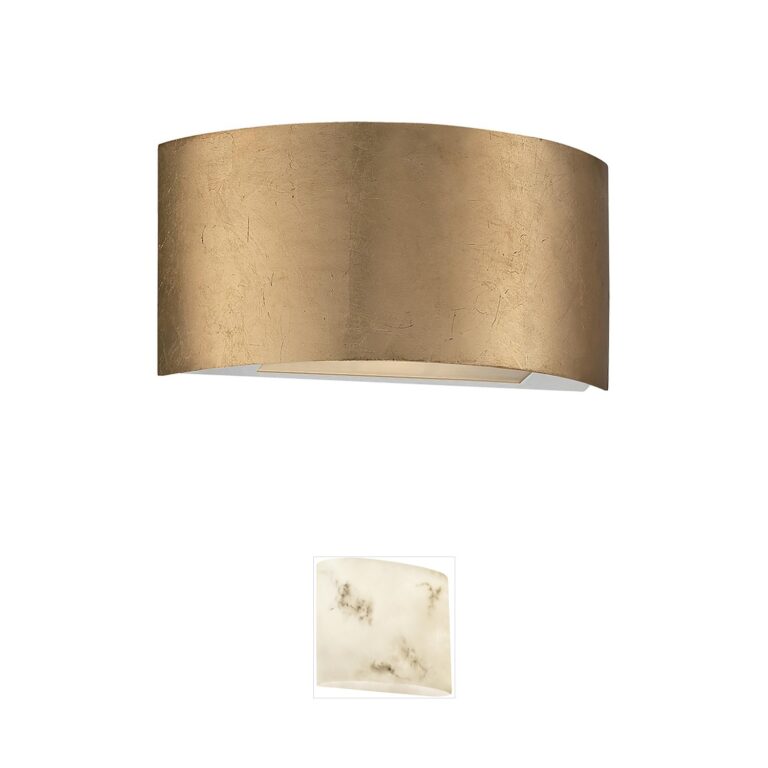 Modern Forms Vermeil LED Wall Sconce with Gold Leaf Finish