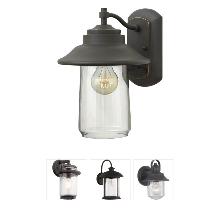 Hinkley Belden Place Solid Aluminum Outdoor Wall Lantern in Oil Rubbed Bronze