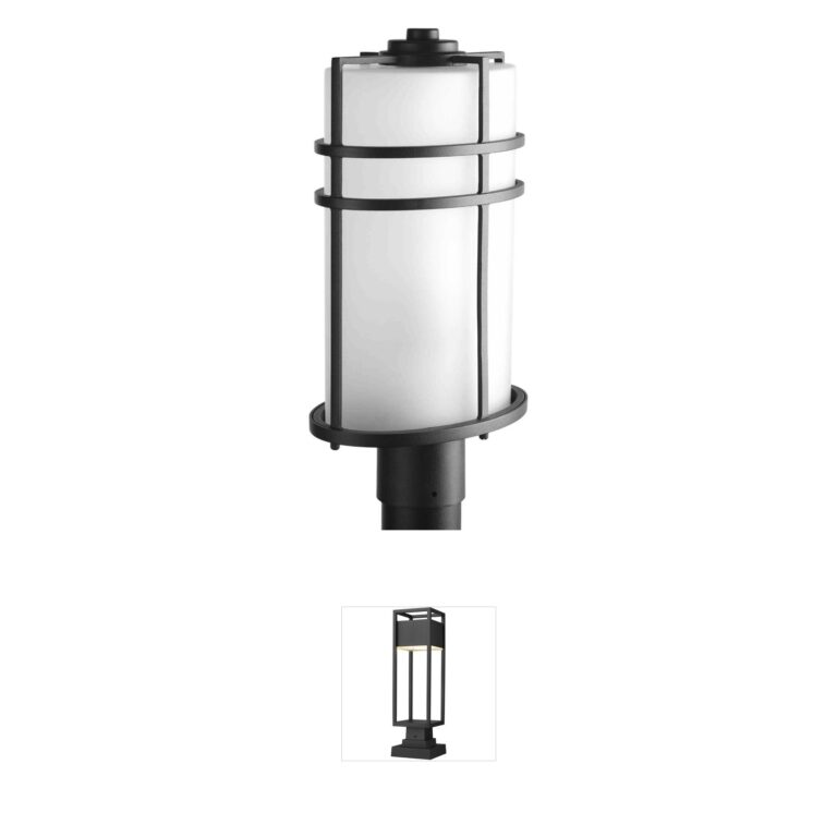Progress Lighting Format Textured Black Post Lantern