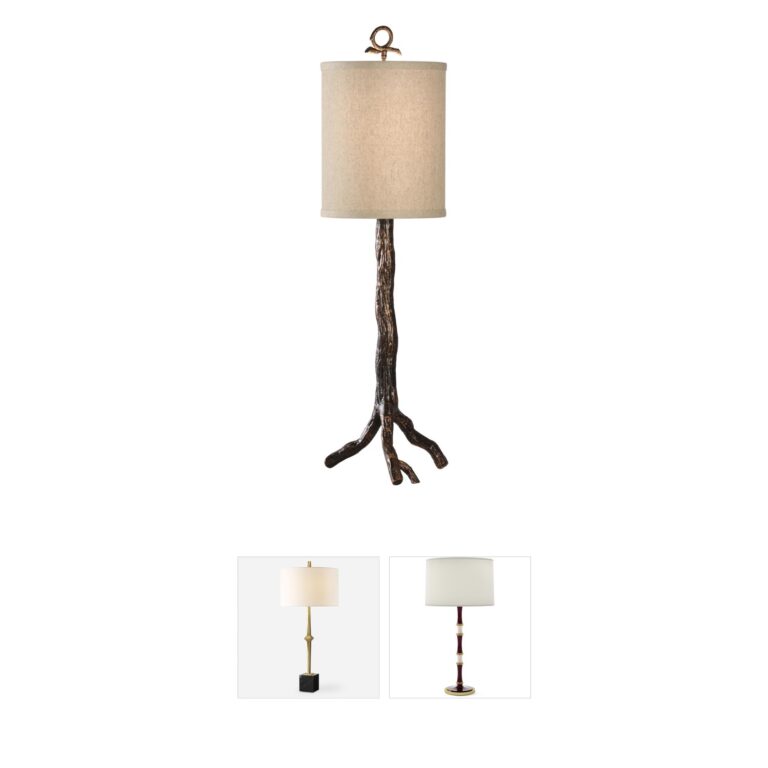 Wildwood MarketPlace Old Bronze Aluminum Table Lamp