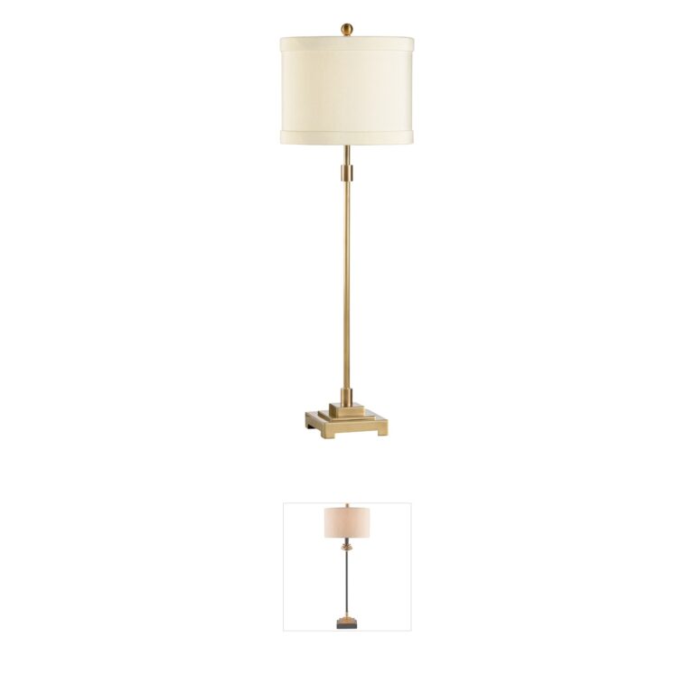 Wildwood MarketPlace Antique Brass Metal Table Lamp