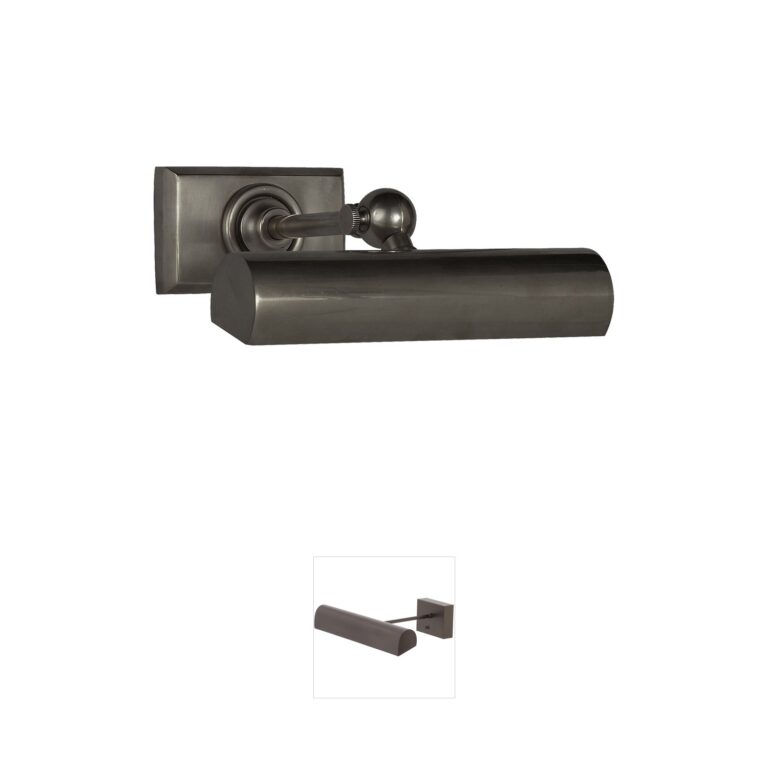 Visual Comfort Signature Collection Chapman & Myers Cabinet Maker 8" Bronze Picture Light