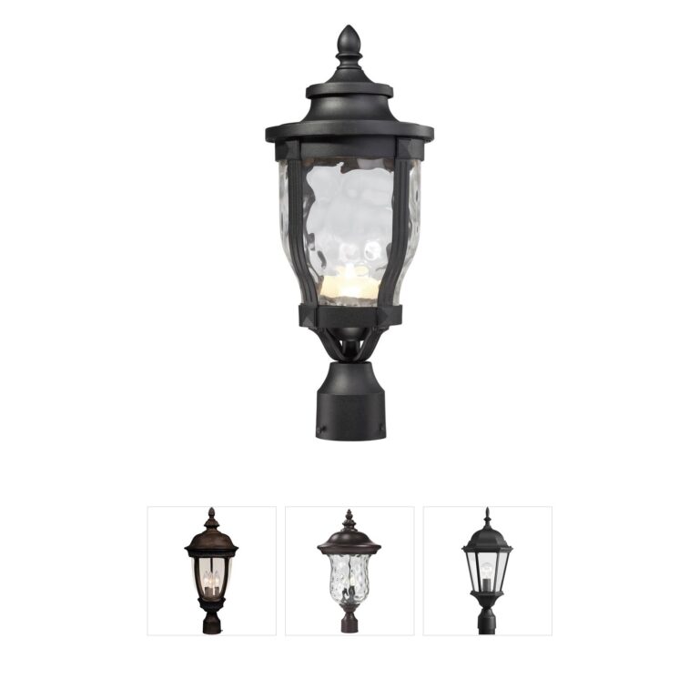Minka-Lavery Merrimack Sand Coal Outdoor Post Light