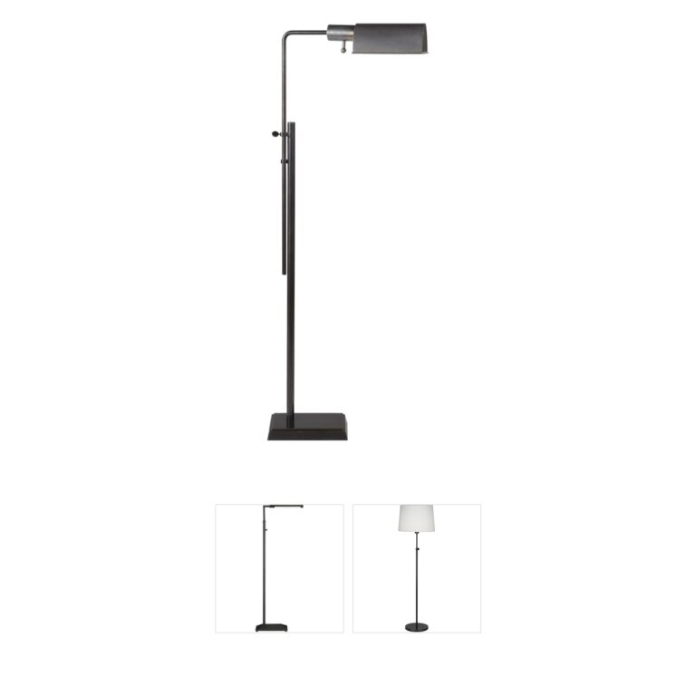 Visual Comfort Signature Collection Thomas O'Brien Pask Bronze Pharmacy Floor Lamp