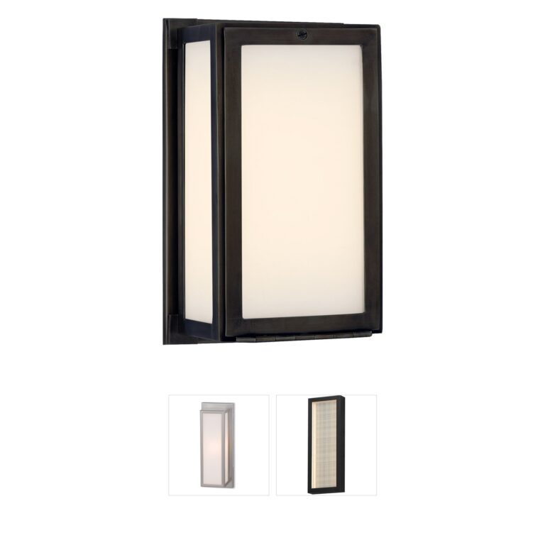 Visual Comfort Signature Collection Thomas O'Brien Mercer Bronze Short Box Light