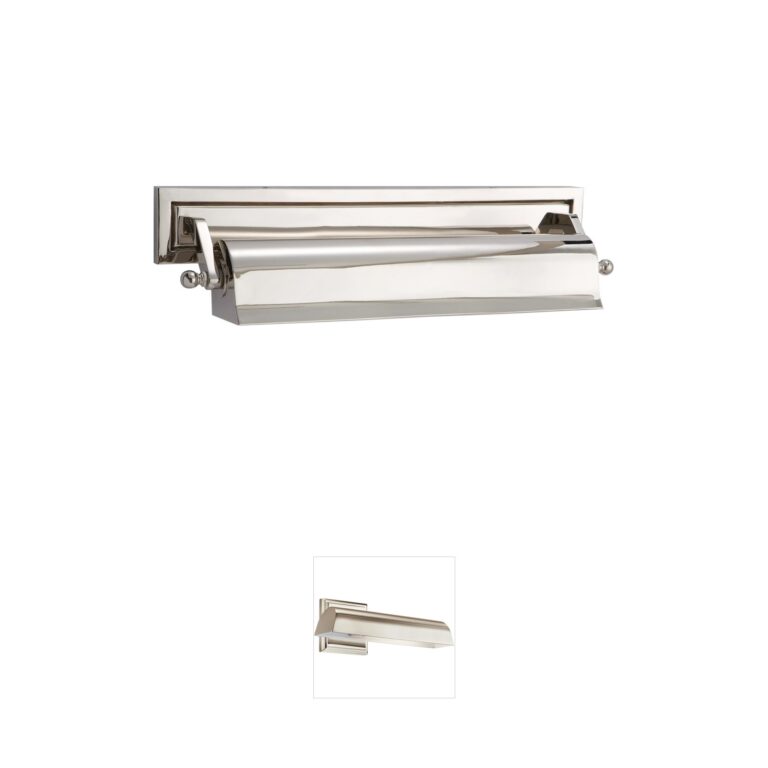 Visual Comfort Thomas O'Brien Library 16" Polished Nickel Picture Light