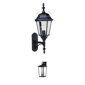 Maxim Lighting Westlake Black Die Cast Aluminum Outdoor Wall Light