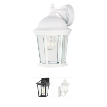 Maxim Lighting Builder Cast White Outdoor Wall Lantern
