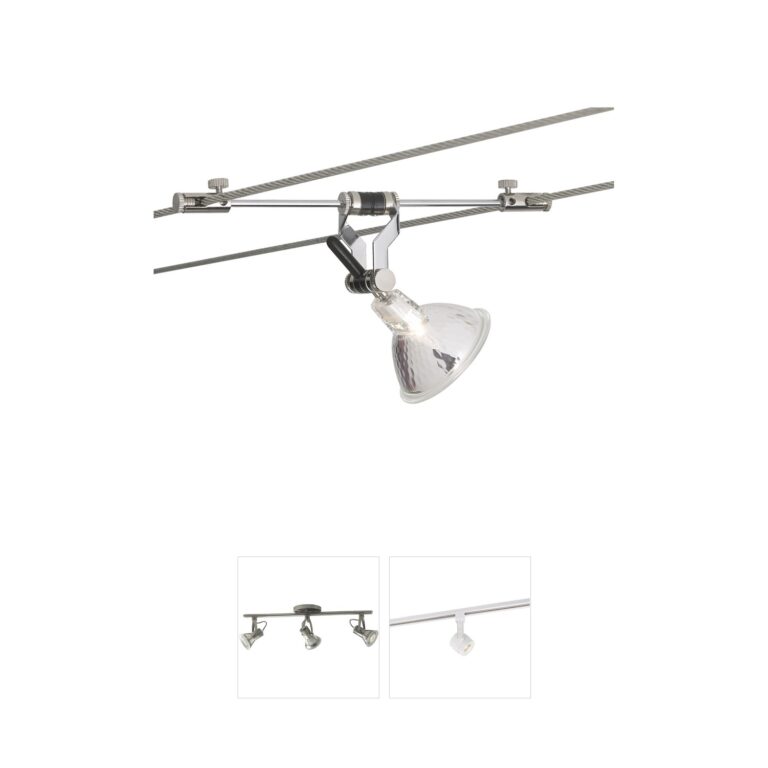 Visual Comfort Modern Collection K Pivot Satin Nickel Low-Voltage Track Head