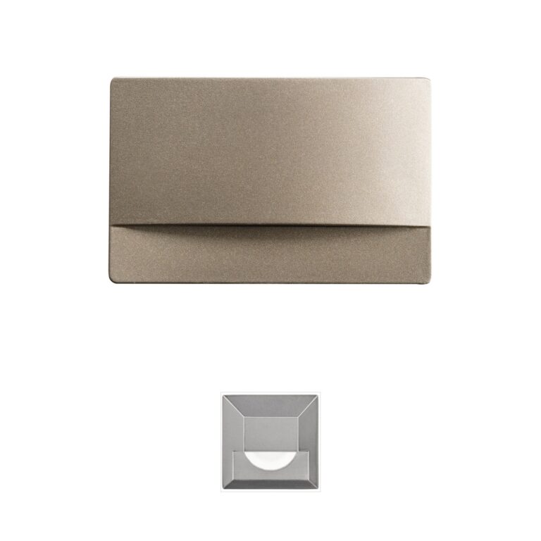 Kichler Lighting Step And Hall 120V Brushed Nickel LED Step Light