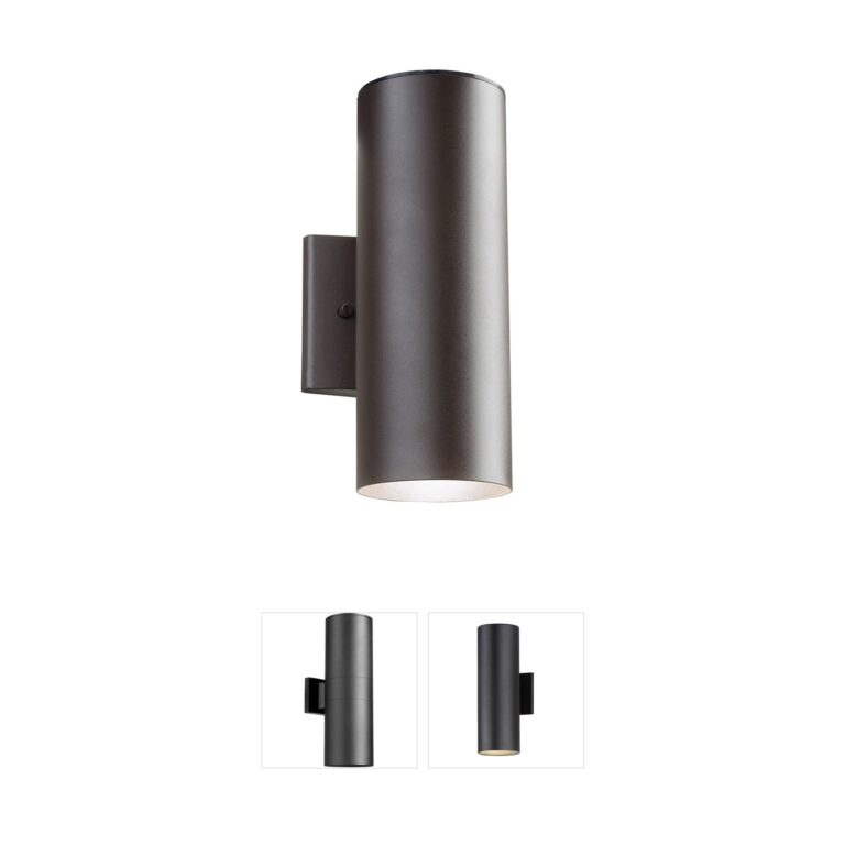 Kichler Independence 12-Inch Aluminum LED Outdoor Wall Light in Textured Architectural Bronze