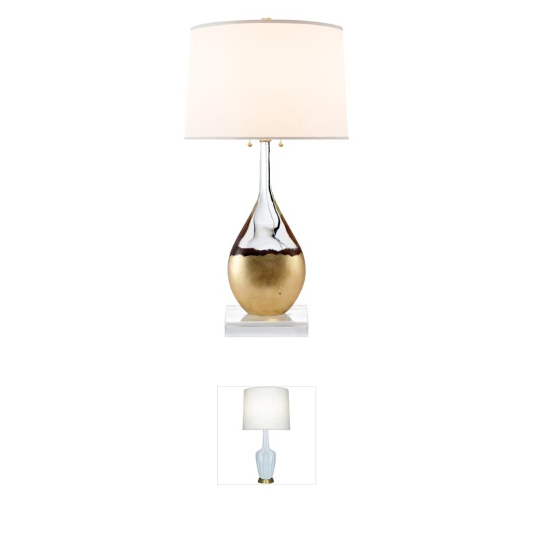 Visual Comfort Signature Collection Suzanne Kasler Juliette Crystal Table Lamp