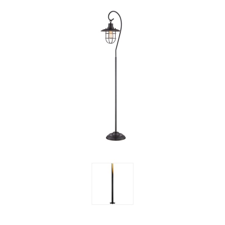 Lite Source Lanterna II Dark Bronze Floor Lamp