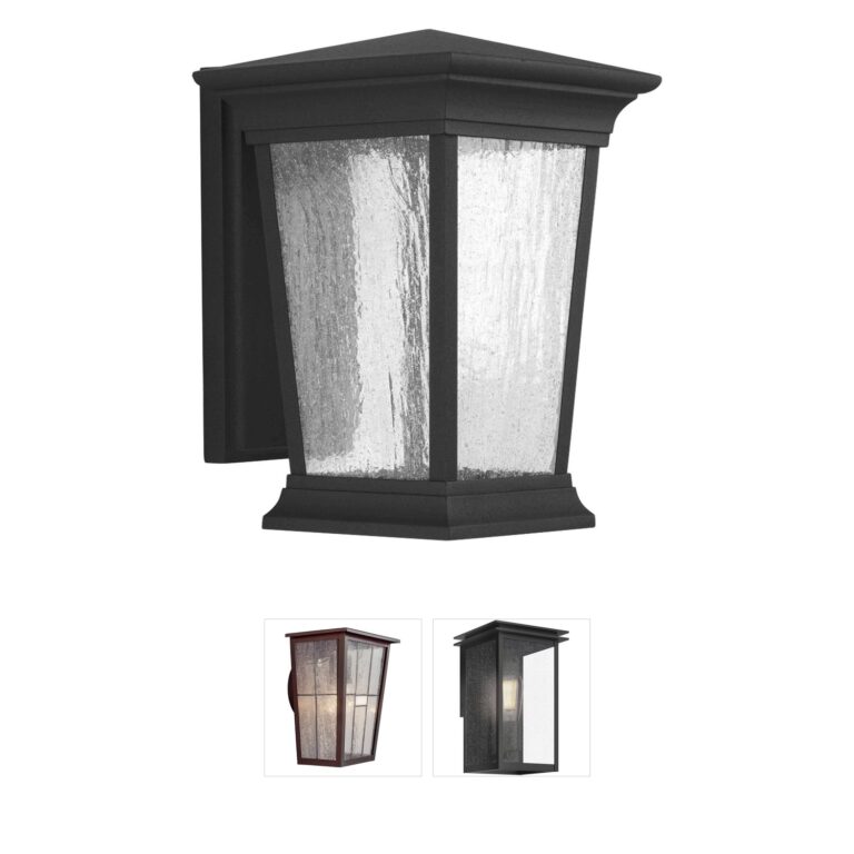 Progress Lighting Arrive LED Textured Black Outdoor Wall Light