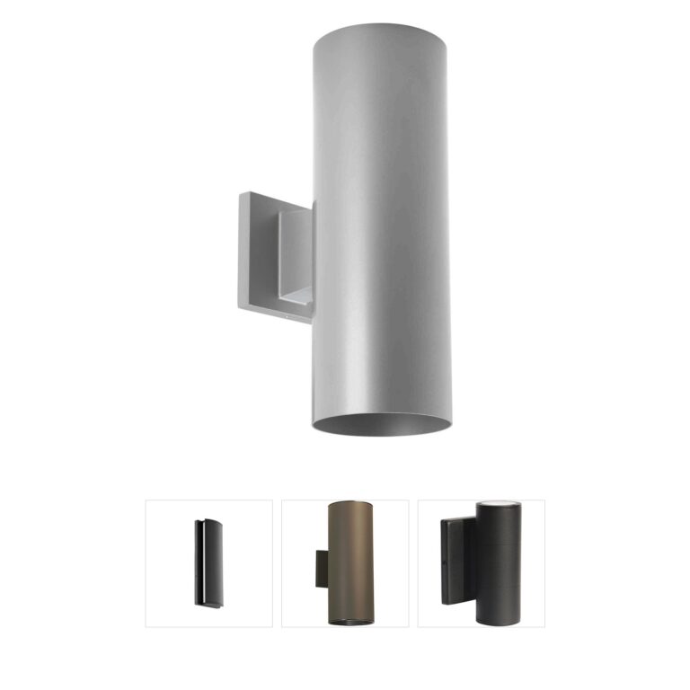Progress Lighting Cylinder LED Aluminum Outdoor Wall Sconce