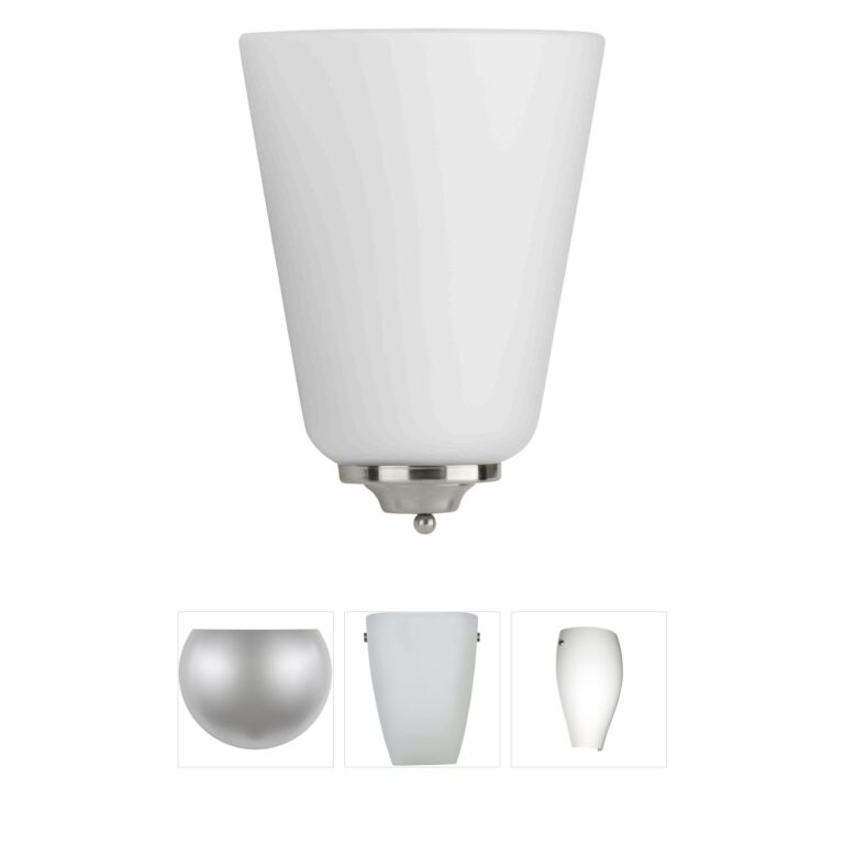 Progress Lighting LED Sconce Brushed Nickel Wall Sconce