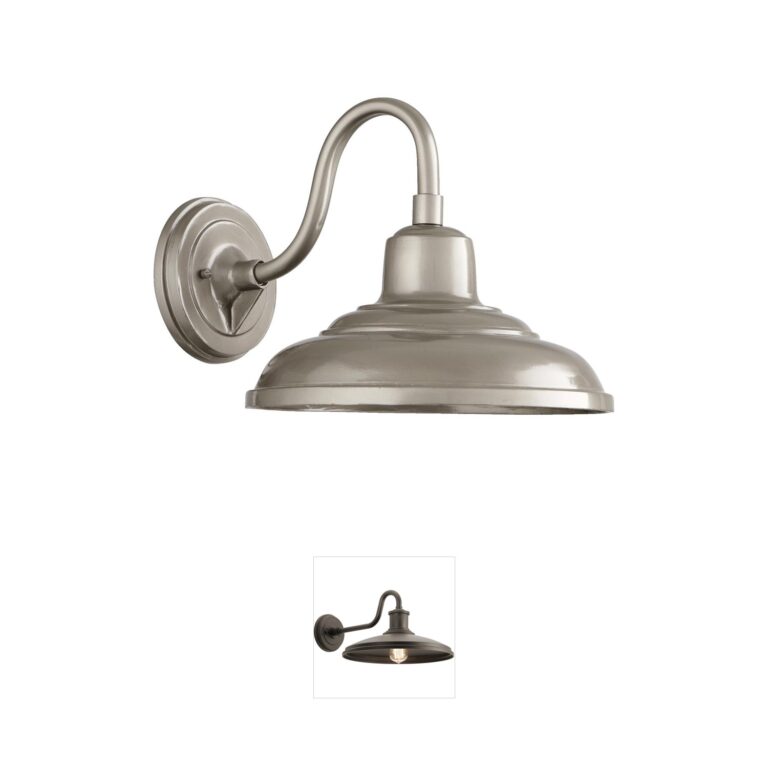 Quorum Fort Worth Graphite Outdoor Wall Sconce
