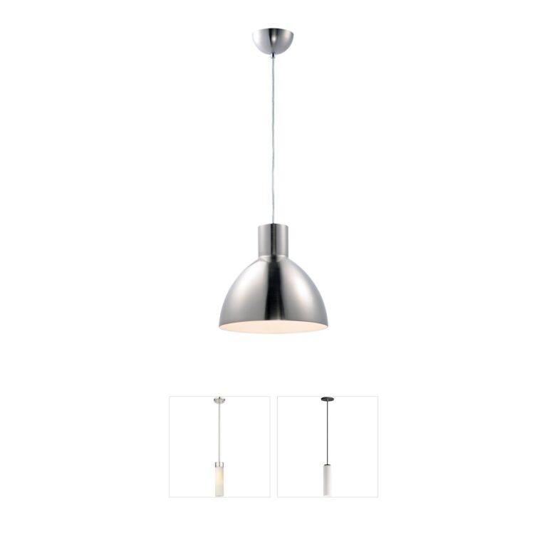 Maxim Lighting Cora 13.75" Satin Nickel Steel Pendant