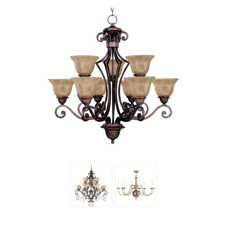 Maxim Lighting Symphony Collection Oil Rubbed Bronze Chandelier