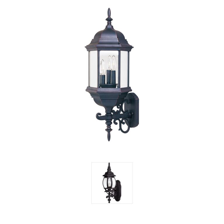 Maxim Lighting Builder Cast Empire Bronze Outdoor Wall Light