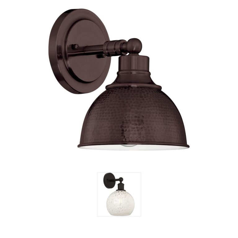 Craftmade Timarron Aged Bronze Bell Shade Wall Sconce