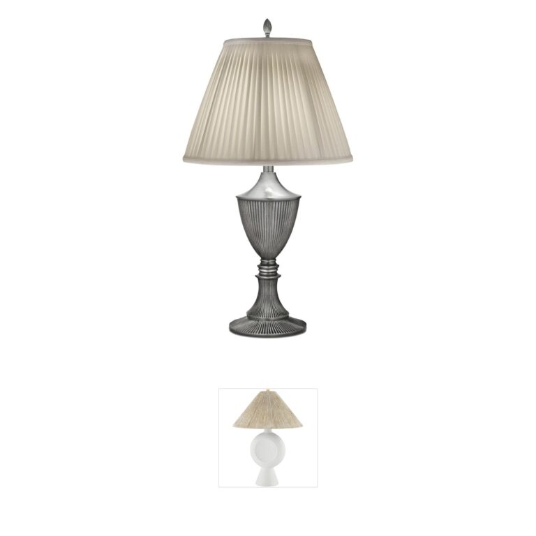 Stiffel Ellie Pewter Table Lamp