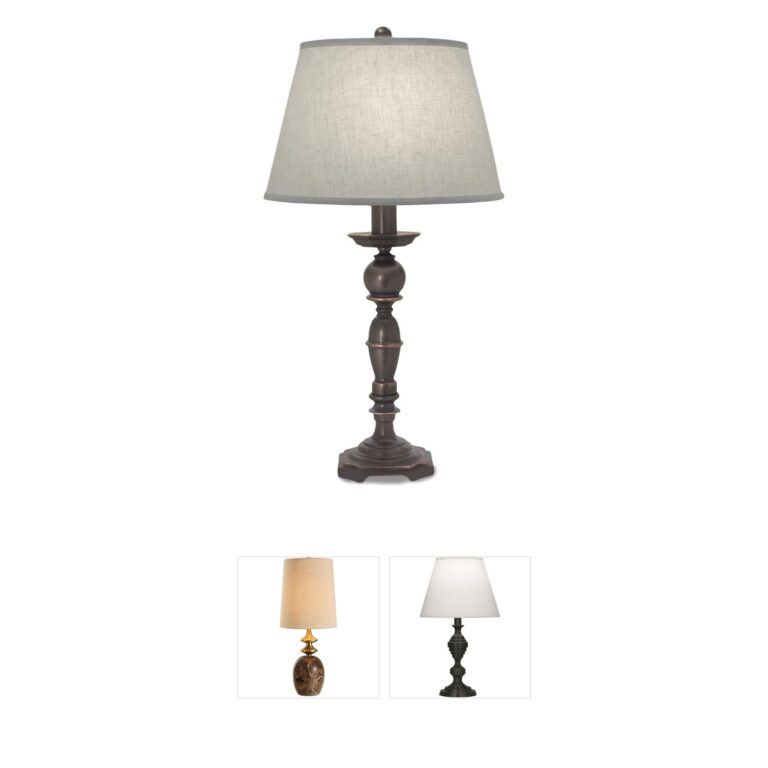Stiffel Ellie Oxidized Bronze Transitional Table Lamp
