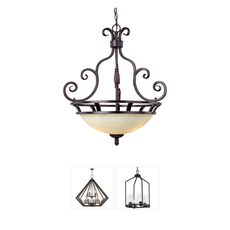 Maxim Lighting Manor Frosted Ivory Glass Pendant