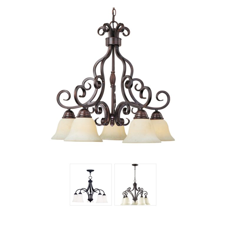 Maxim Lighting Manor Collection Oil Rubbed Bronze Chandelier