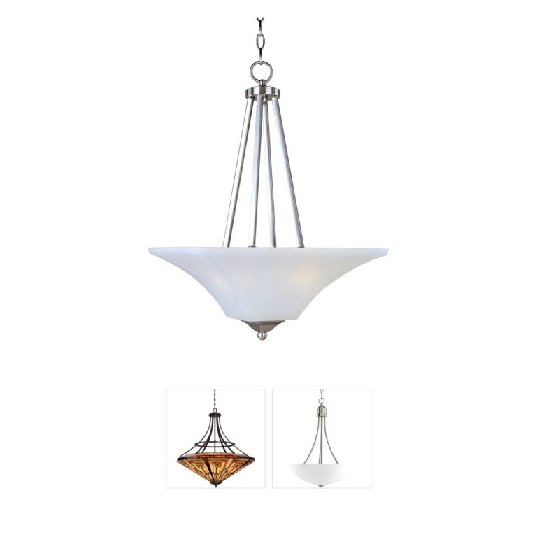 Maxim Lighting Aurora Satin Nickel Foyer Pendant