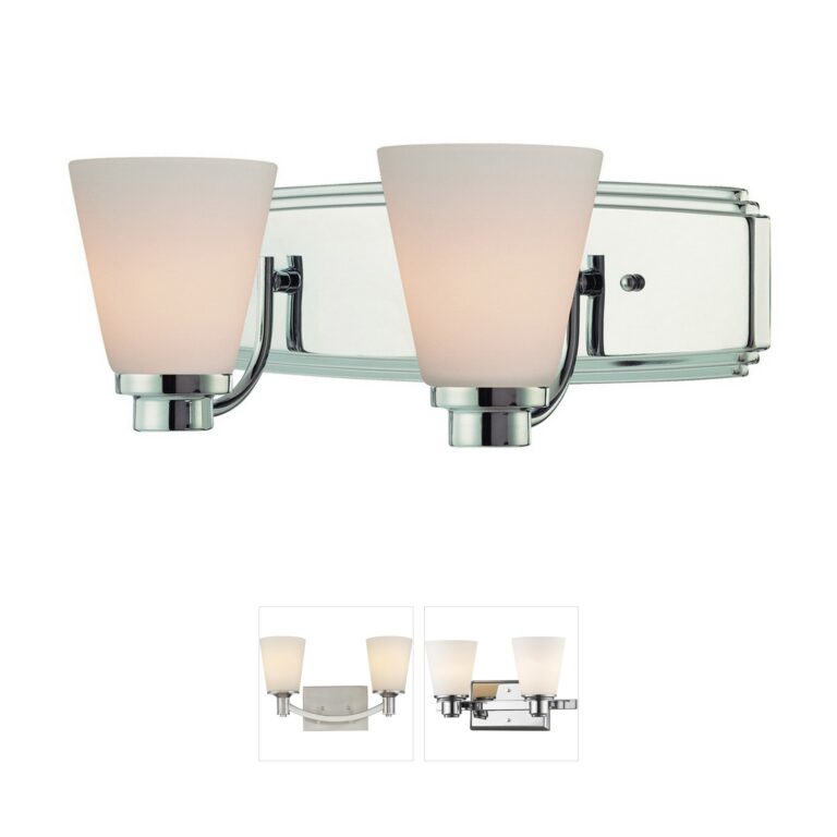 Dolan Designs Southport Chrome Vanity Light