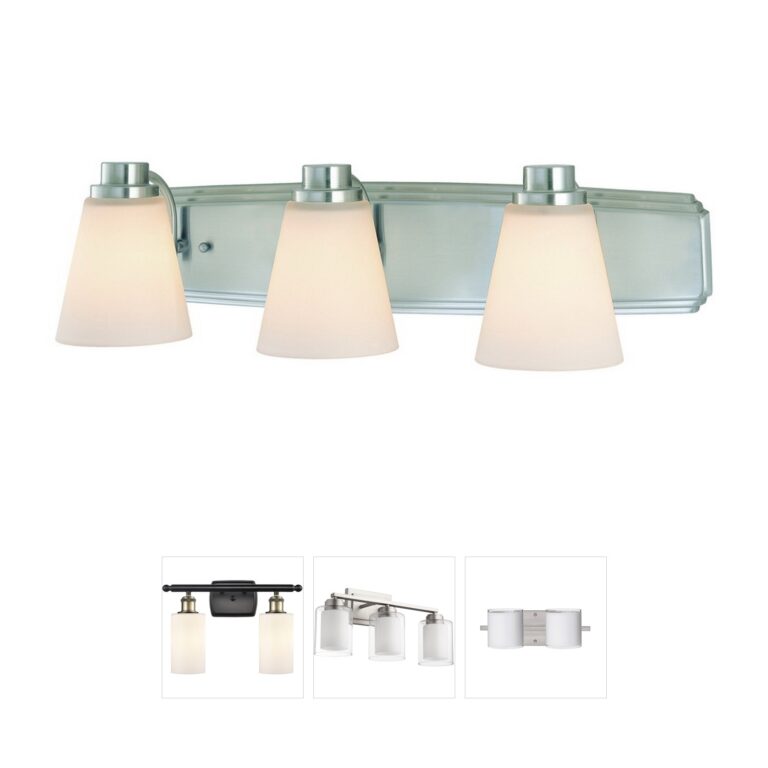 Dolan Designs Southport Satin Nickel 3-Light Vanity