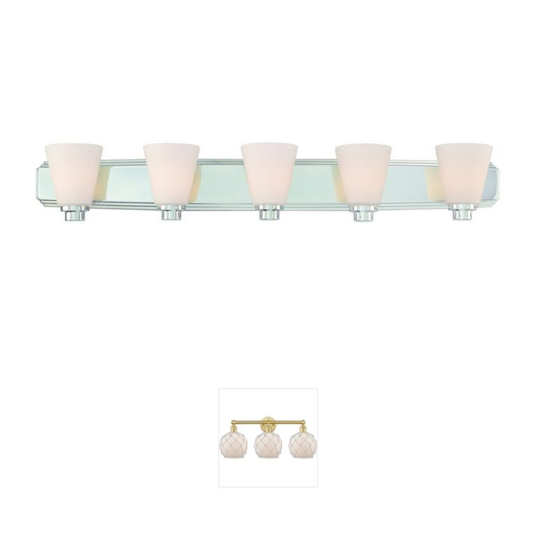 Dolan Designs Southport 5-Light Chrome Vanity Light