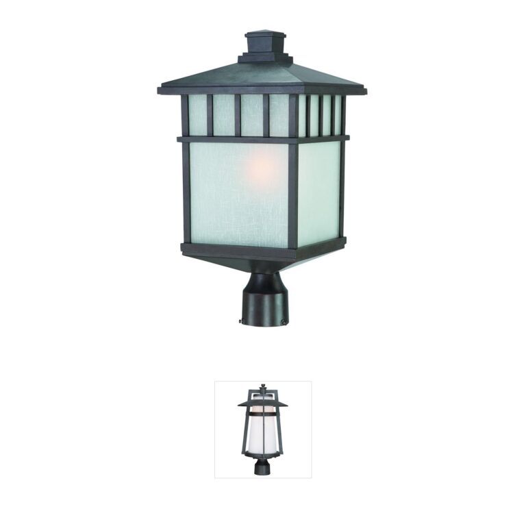 Dolan Designs Barton Olde World Iron Post Lantern