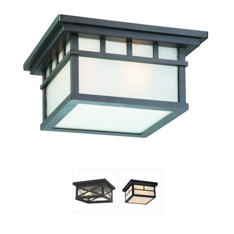 Dolan Designs Barton Olde World Iron Outdoor Ceiling Light