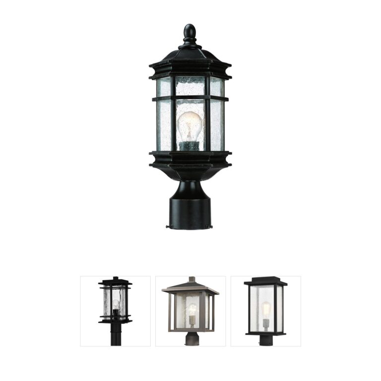 Dolan Designs Barlow Collection Winchester Finish Post Lantern
