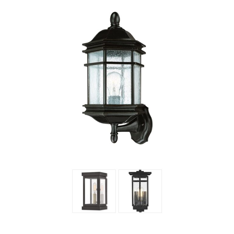 Dolan Designs Barlow Collection Winchester Finish Outdoor Wall Lantern