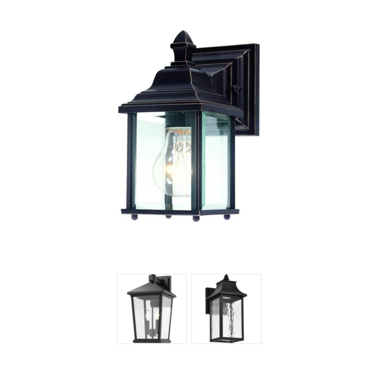 Dolan Designs Charleston Antique Bronze Outdoor Wall Lantern