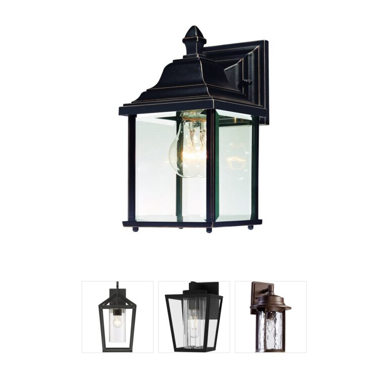 Dolan Designs Charleston Antique Bronze Outdoor Wall Lantern