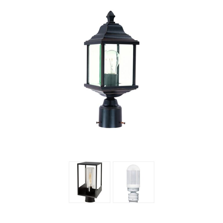 Dolan Designs Charleston Antique Bronze Post Lantern