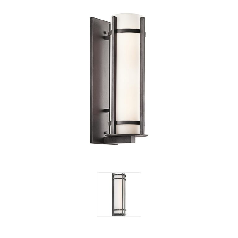 Kichler Camden Anvil Iron Outdoor Wall Light